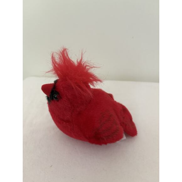 Northern Cardinal Audubon Real Bird Call WILD REPUBLIC Plush Stuffed Animal Red - Picture 2 of 7
